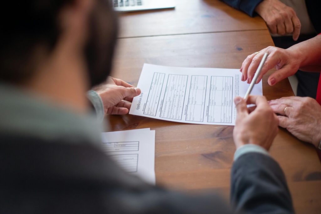 legal separation davao lawyer reviewing documents with client